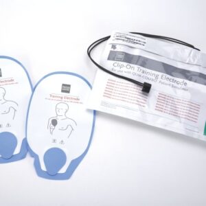 LIFEPAK® AED Training Electrode Set- Cable & Pouch (5pr)