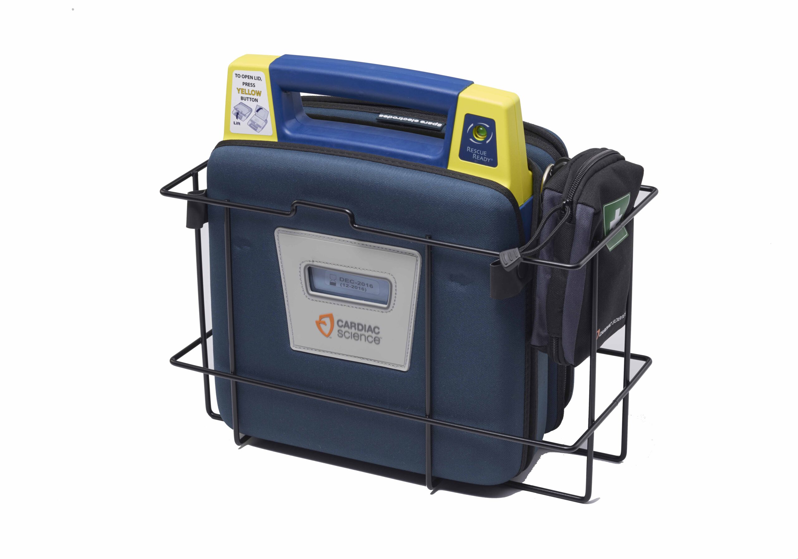 Cardiac Science AED Wall Wire Rack for AED in Carry Case - Image 2