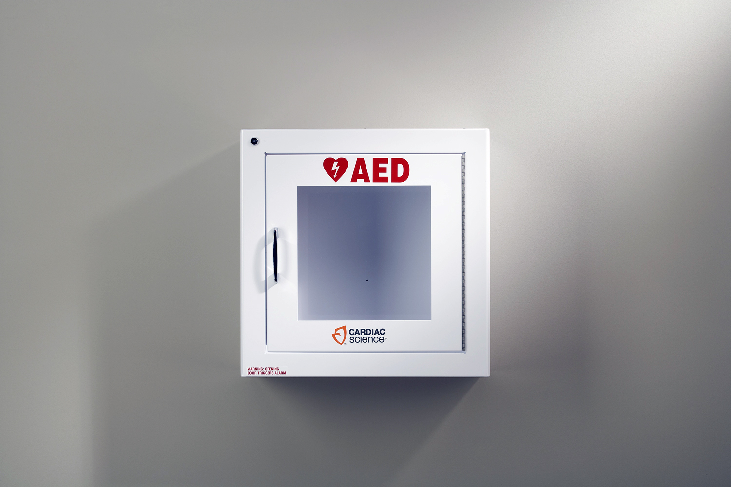 Cardiac Science Surface Mount AED Wall Cabinet (With Alarm)