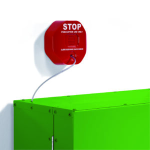 Stryker® Evacuation Chair Storage Cabinet Add-on Alarm