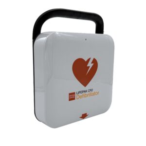 LIFEPAK® CR2 Cellular Semi-Auto AED with Handle & Medical Direction (English/Spanish)