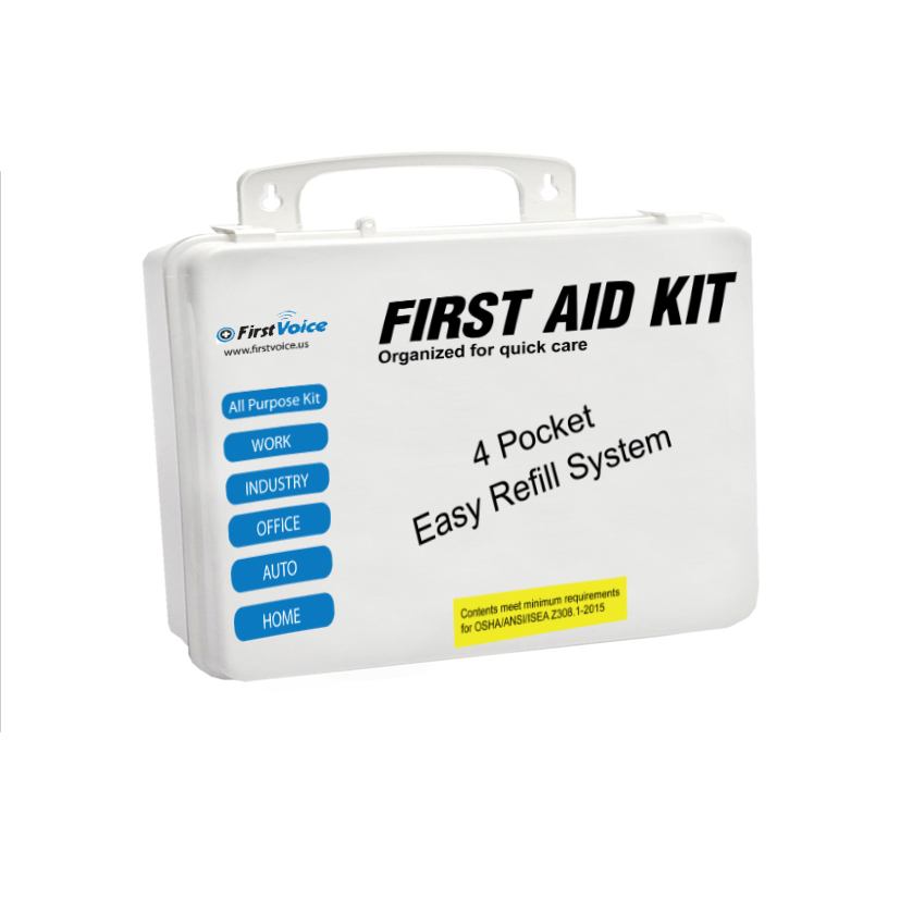 First Voice® ANSI Standard First Aid Kit (25 Ppl)