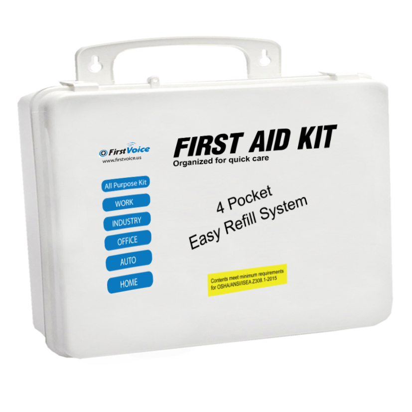 First Voice® ANSI Standard First Aid Kit (100 Ppl)