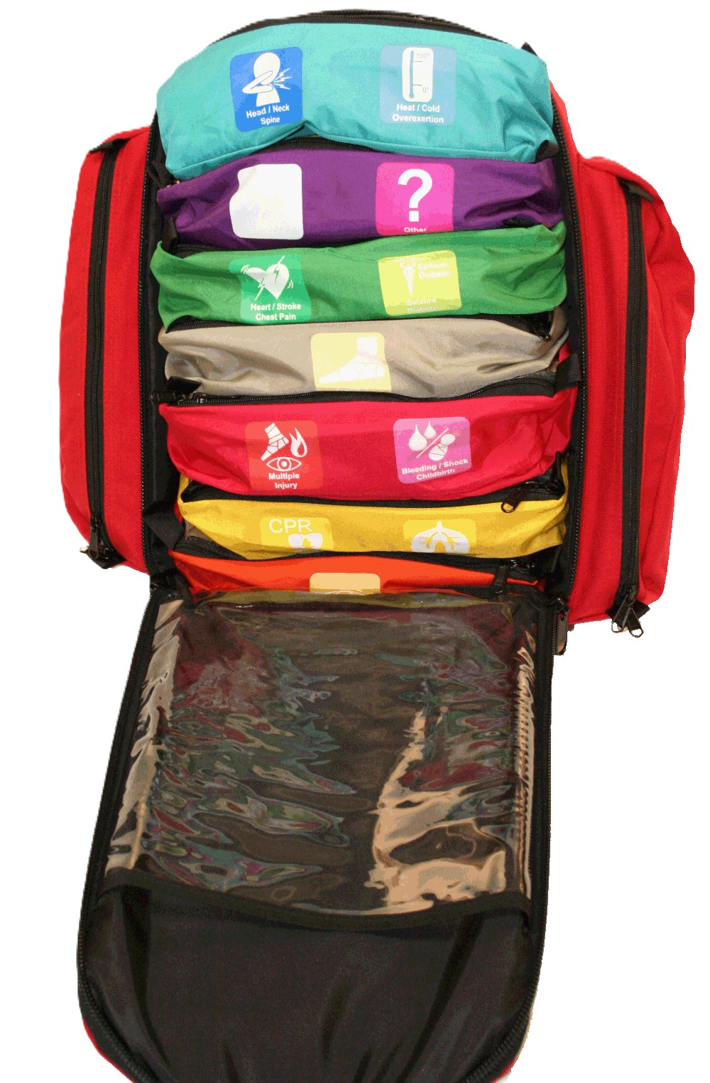 First Voice® Deluxe Self-contained Emergency Treatment (SET) System in Backpack - Image 2