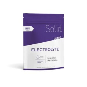 SOLID.H® Solid Hydration Electrolyte Tablets, Grape