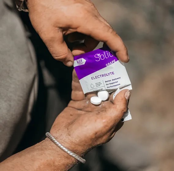 SOLID.H® Solid Hydration Electrolyte Tablets, Grape - Image 3
