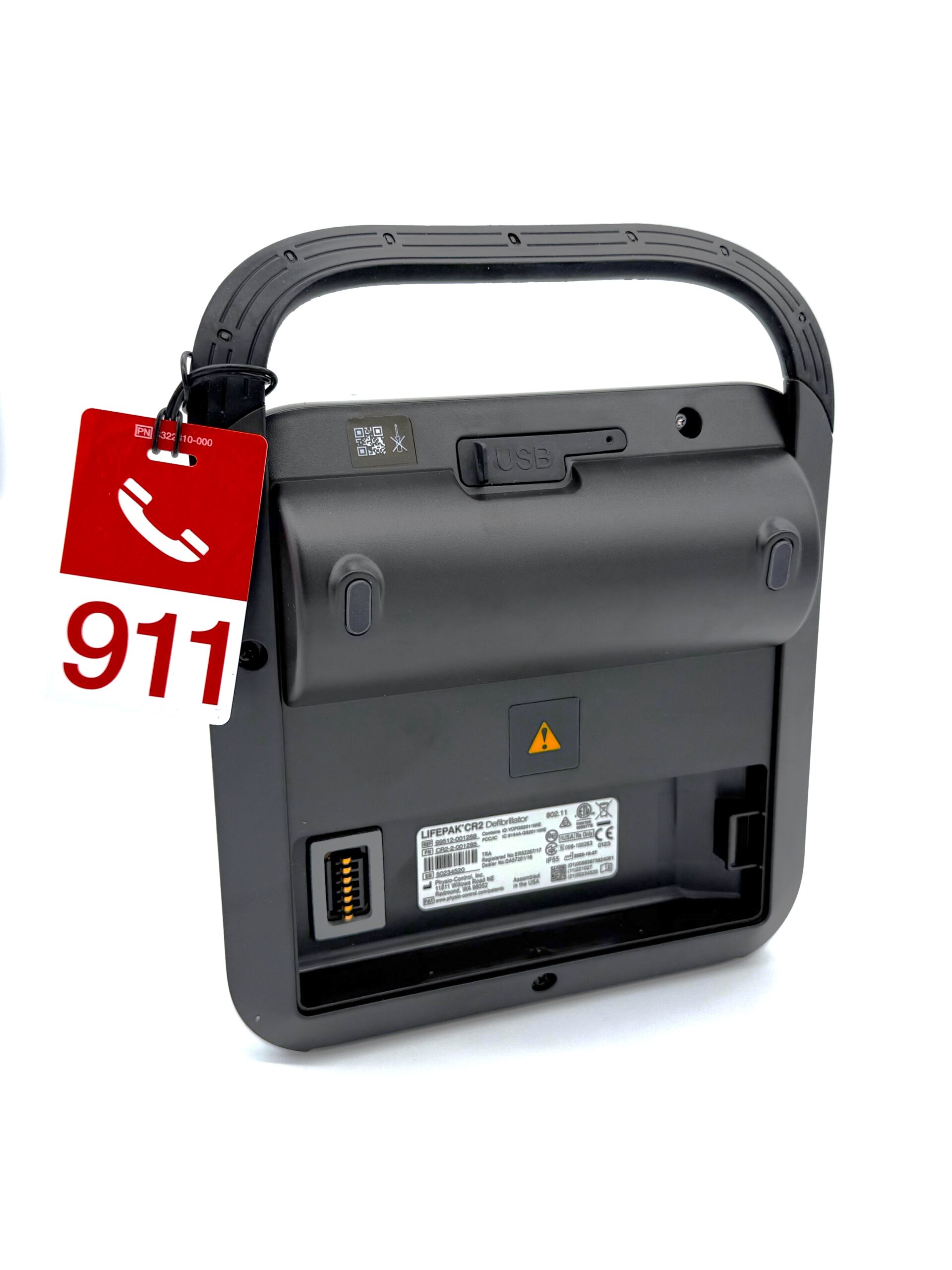LIFEPAK® CR2 Wifi Full-Auto AED with Handle (English/Spanish) - Image 2