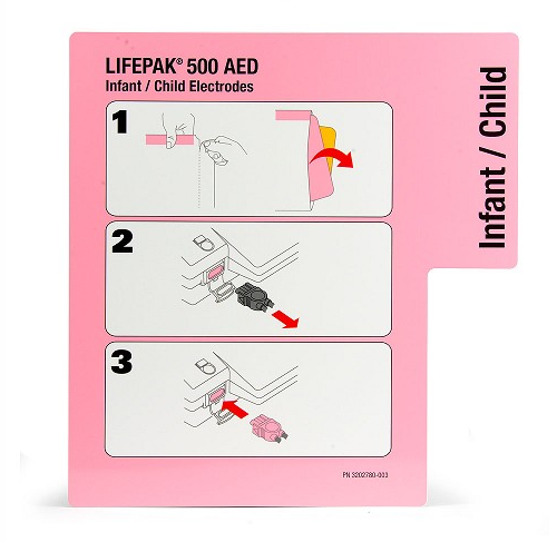 LIFEPAK® Infant/Child Electrode Starter Kit - Image 4