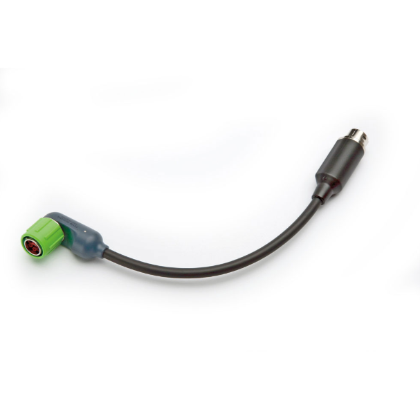 LIFEPAK® 15 Right Angle Cable with /ACPA & DCPA, 10"