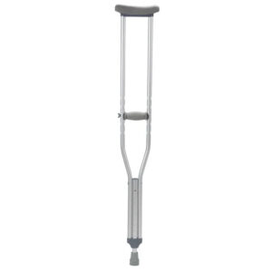 Dynarex Aluminum Crutches, Adult, 1 Pair
