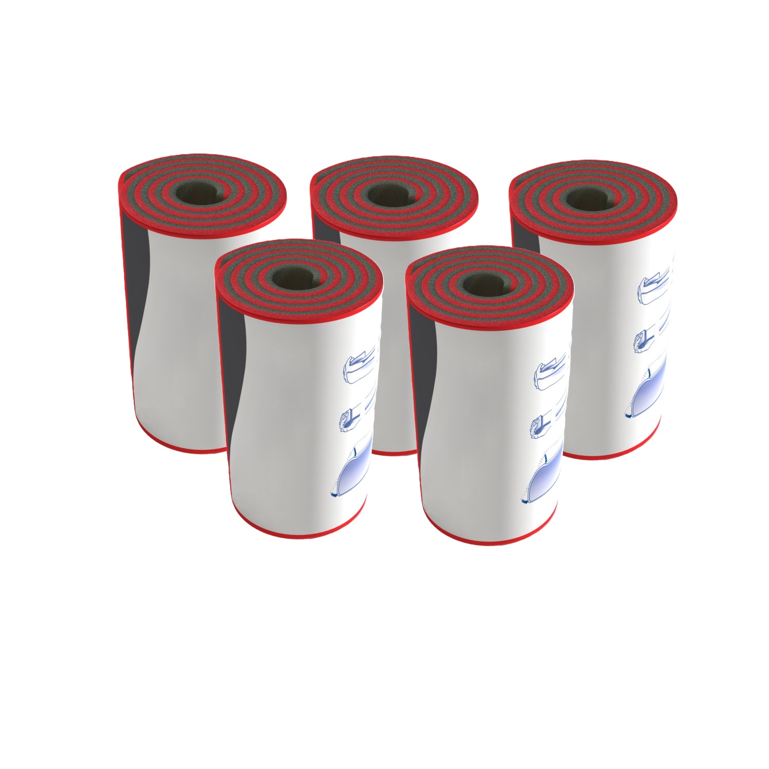 First Voice® Aluminum Conforming Splint, 36" (5 Pk)