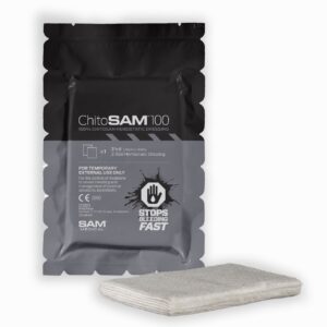 Chitosam Z-fold Hemostatic Dressing 3x6 (sold in eaches)