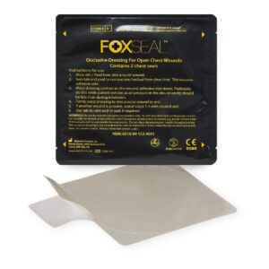 FOXSEAL™ Chest Seal / Occlusive Dressing (active shooter)