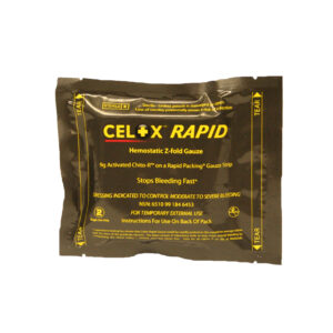 CELOX™ RAPID Z Fold 3" x 5ft Hemostatic Blood Clotting Gauze Package