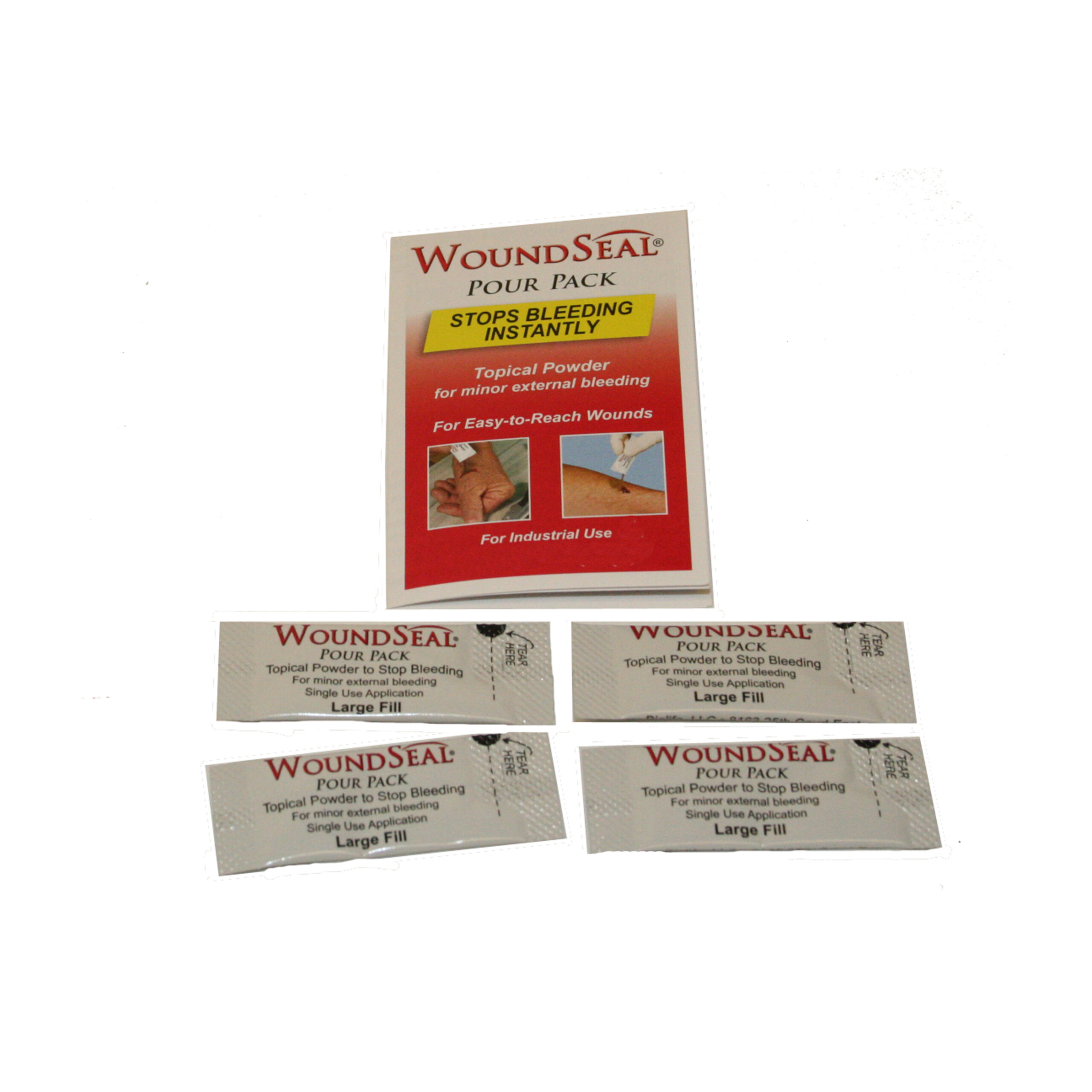 First Voice® WoundSeal Blood Clot Powder- Pour Packs (4 Pk)