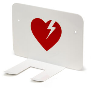 LIFEPAK® New Wall Bracket - White/Red