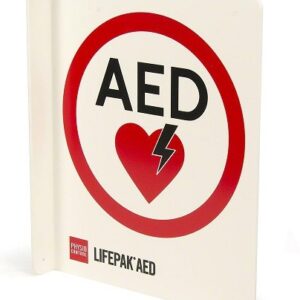 Stryker® T-Mount AED Wall Sign, 8x10
