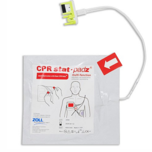 ZOLL AED PLUS® CPR Stat-Padz HVP Multi-Function CPR Electrodes (Single) (Up to 24 month shelf-life)