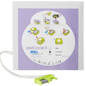 ZOLL AED Plus® Pedi·padz® II Pediatric Multi-Function Electrodes (Single) (Up to 24 month shelf-life)
