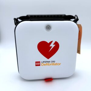 LIFEPAK® CR2 Cellular Semi-Auto AED in Carrying Bag (English/Spanish)