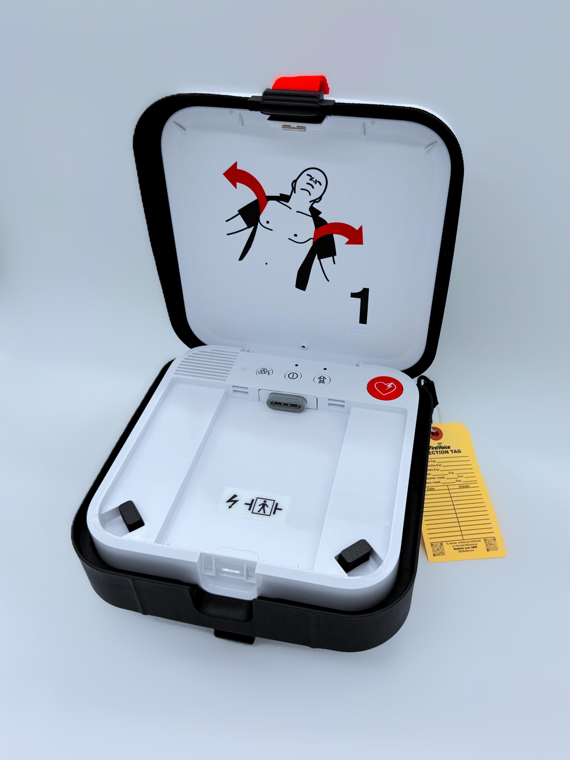 LIFEPAK® CR2 Wifi Full-Auto AED in Carrying Bag (English/Spanish) - Image 4