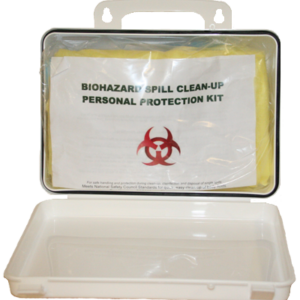 First Voice® Deluxe Wall Mounted Bloodborne Pathogen Cleanup Kit