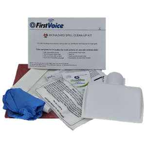 First Voice® Double Hard Case Bloodborne Pathogen Cleanup Kit
