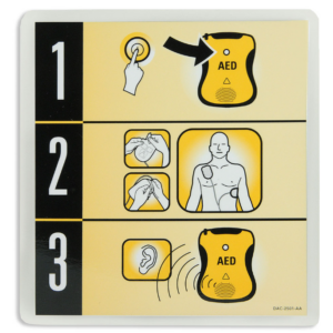 Defibtech Quick Start Card for DDU-2000 series AED