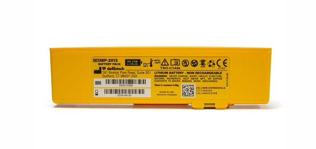 Defibtech Aviation (FAA/TSO approved) 4 year Battery Pack (for DDU-2000 Series AED) - Image 3