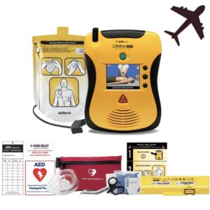 Defibtech Lifeline VIEW AED for Aviation (FAA/TSO approved)