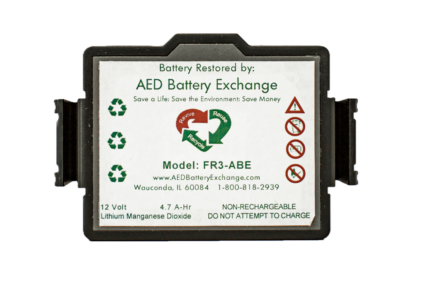 Generic Replacement Battery for Philips HeartStart FR3 AED