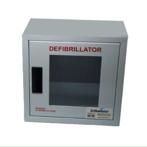 First Voice® AED Cabinet with Alarm - Surface Mount