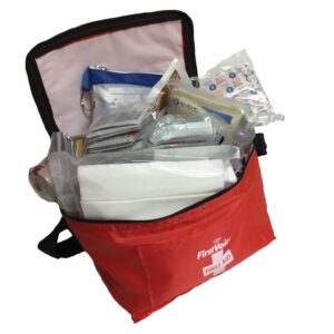 First Voice® Hiking/Outdoor First Aid Go Kit with Blood Clotting Agent - Deluxe