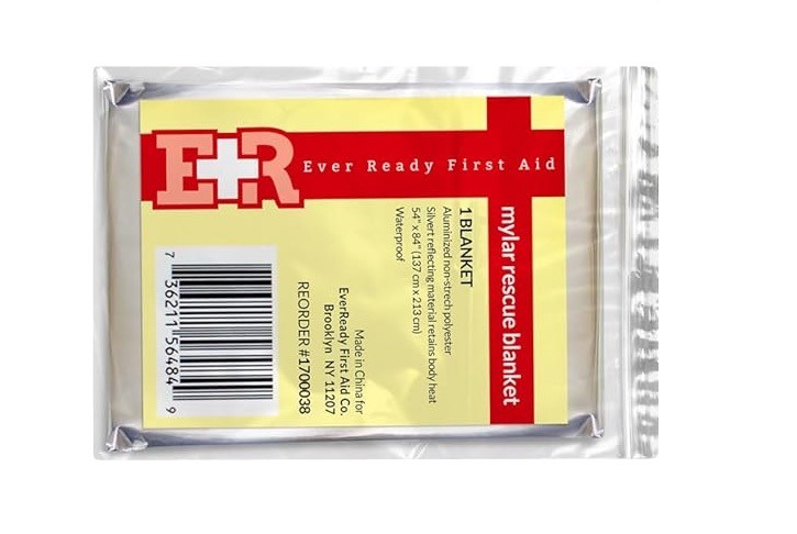 First Voice® Mylar Emergency Response Blanket, 84" x 52" (Each) - Image 2