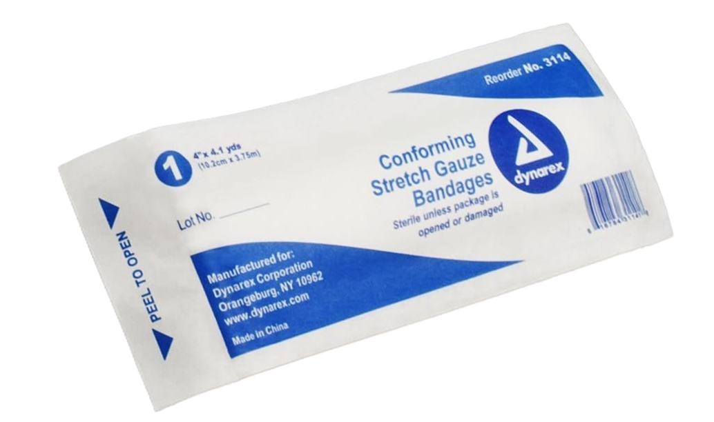First Voice® Sterile Stretch Gauze Bandage Roll, 4" (30 Pk) - Image 3