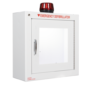 First Voice® Surface Mounted Metal Cabinet with Alarm & Strobe