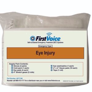 First Voice® Eye Injury Replacement Pack for SET System