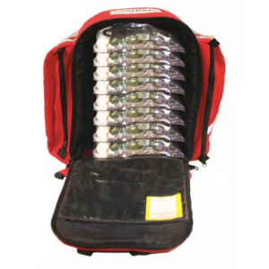 First Voice® School/Workplace Severe Bleed Kit w/Backpack (8pks) no hemostat or CAT tourniquet