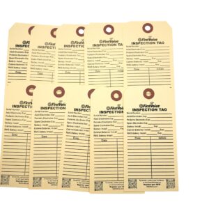 First Voice® Emergency Instruction Device (EID) Inspection Tag (10 Pk)