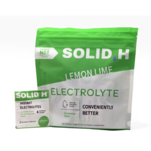 SOLID.H® Solid Hydration Electrolytes, Lemon-Lime