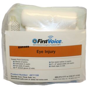First Voice® Eye Emergencies First Aid Trauma Kit