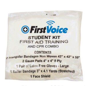 First Voice® First Aid & CPR Training Kit (1 each)