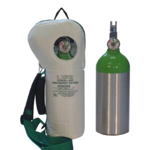 LIFE® SoftPac® Portable Emergency Oxygen Unit, 40-Minute, Fixed Flow (6 & 12 LPM)