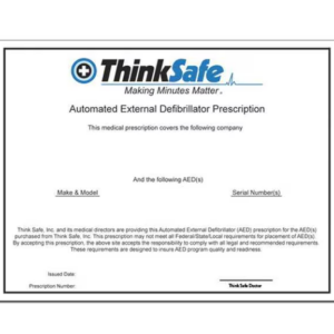 First Voice® AED Prescription