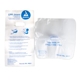 First Voice® CPR Barrier with 1-Way Valve (25 Pk)